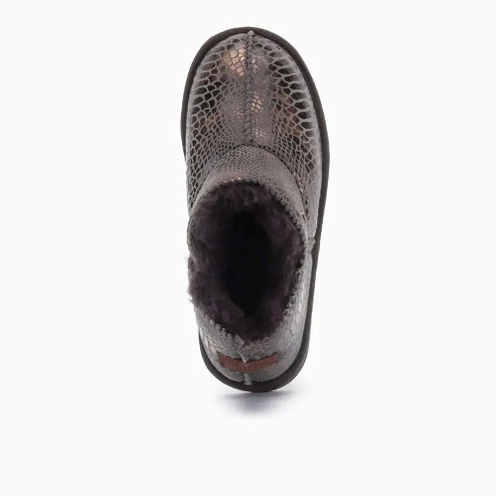 Willow Women Suède Print Snake Choco thumbnail 3