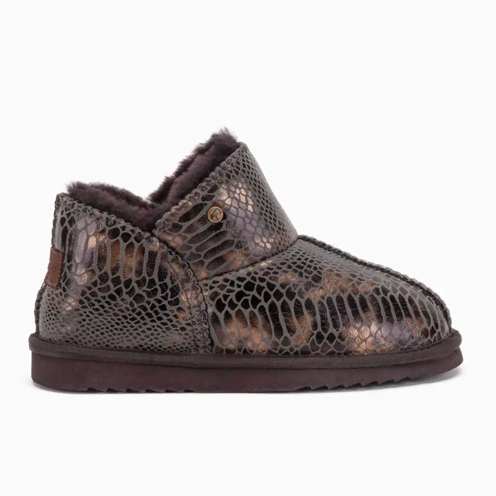 Willow Women Suède Print Snake Choco thumbnail