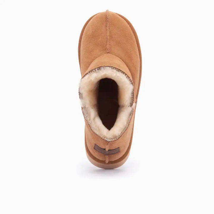 Willow suède plateau cognac thumbnail 2
