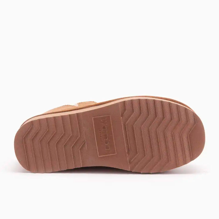 Willow suède plateau cognac thumbnail 3