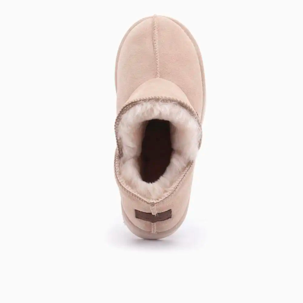Willow suède plateau blush 1