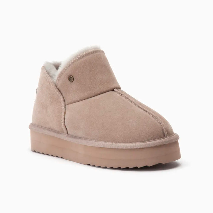 Willow Women Suède Plateau Taupe thumbnail 1