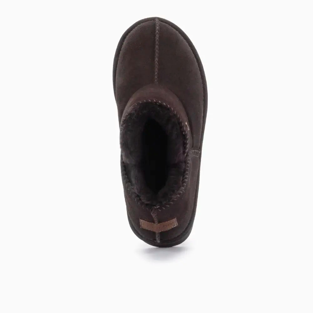 Willow Women Suède Plateau Choco 2