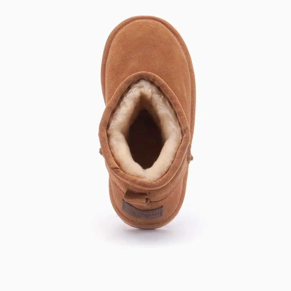 Wallaby kids suède cognac 1