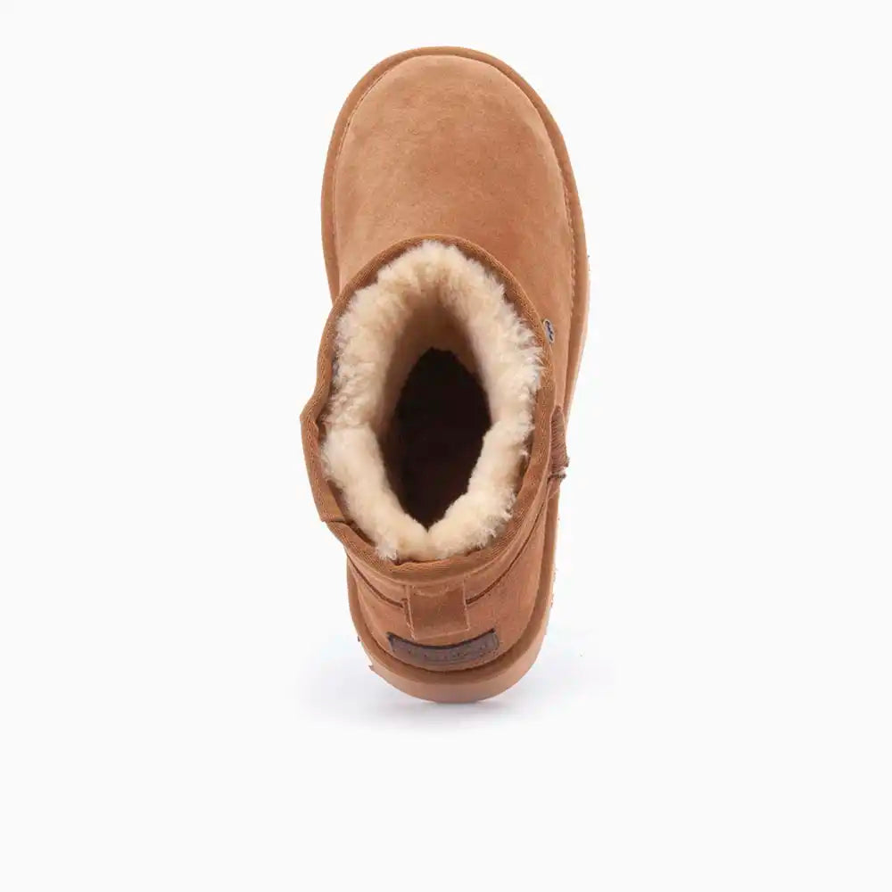 Wallaby suède cognac 1