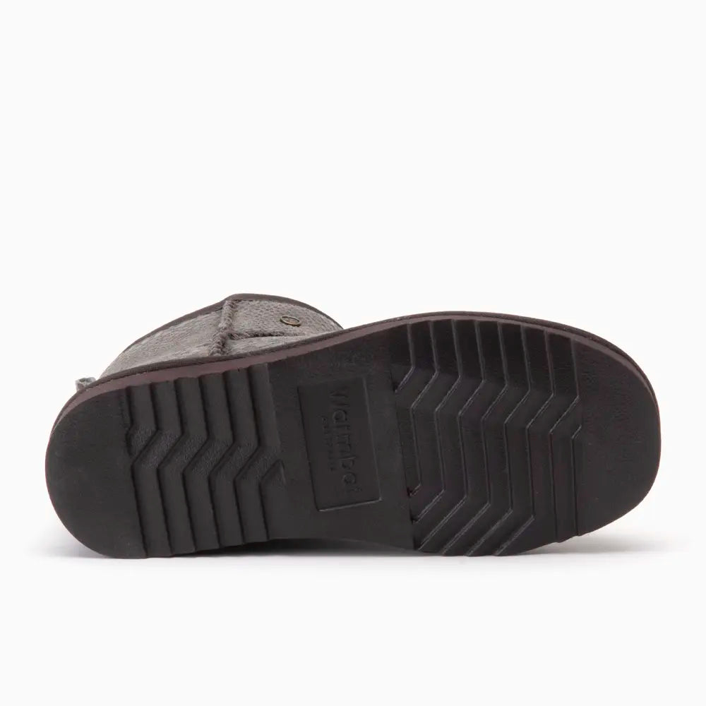 Wallaby Women Suède Boot Print Snake Choco 3