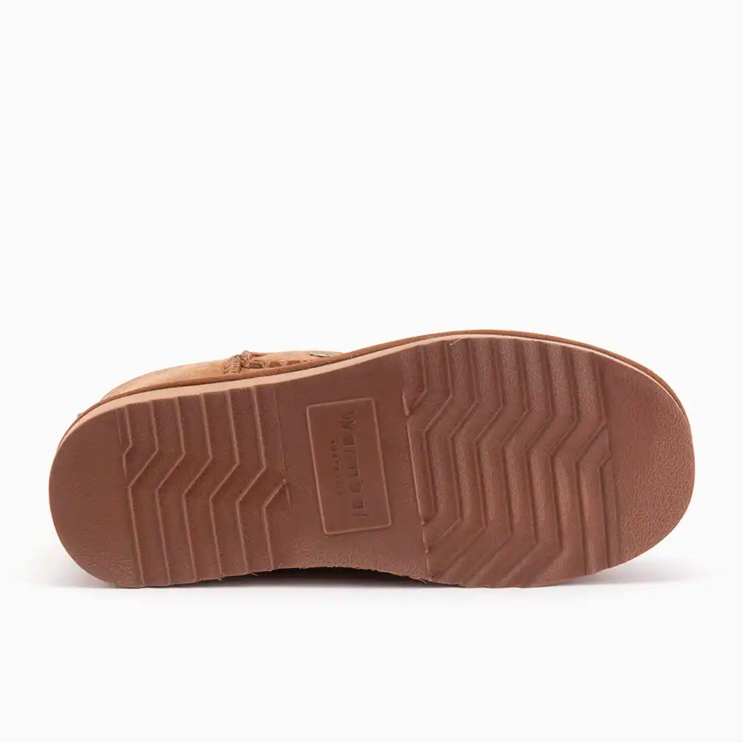 Wallaby suède stitch cognac 3