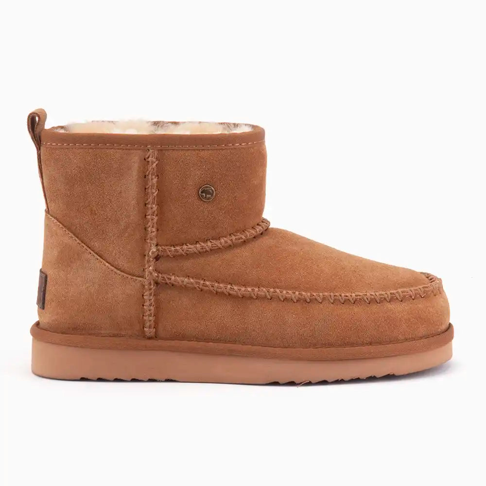 Wallaby suède stitch cognac
