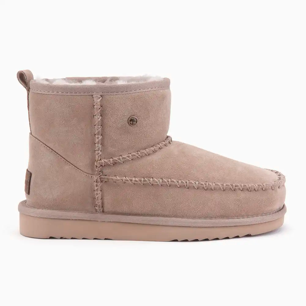Wallaby suède stitch taupe