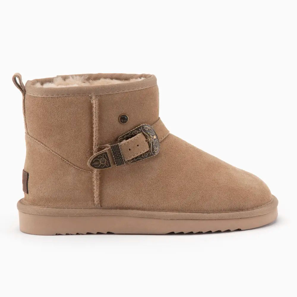 Wallaby Women Suède Buckle Sand