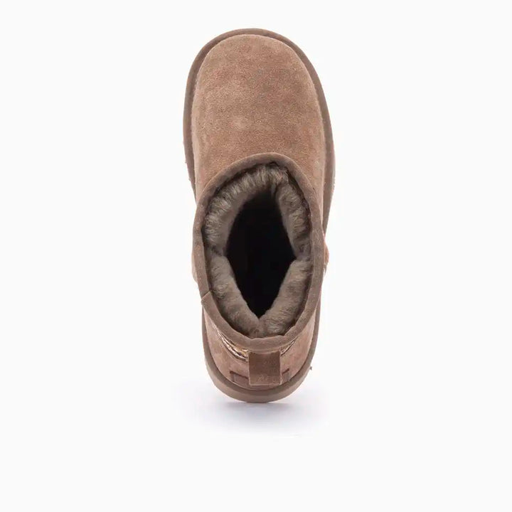 Wallaby suède woven print mud thumbnail 1