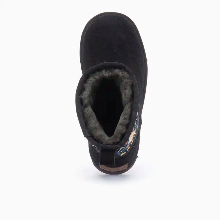 Wallaby suède woven print black thumbnail 1