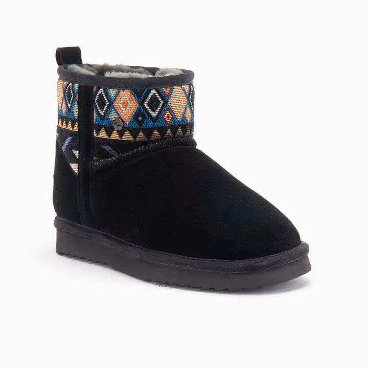 Wallaby suède woven print black thumbnail 2