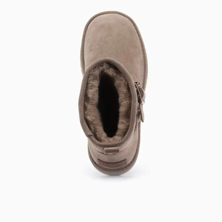 Wallaby suède buckle double faced moss thumbnail 2