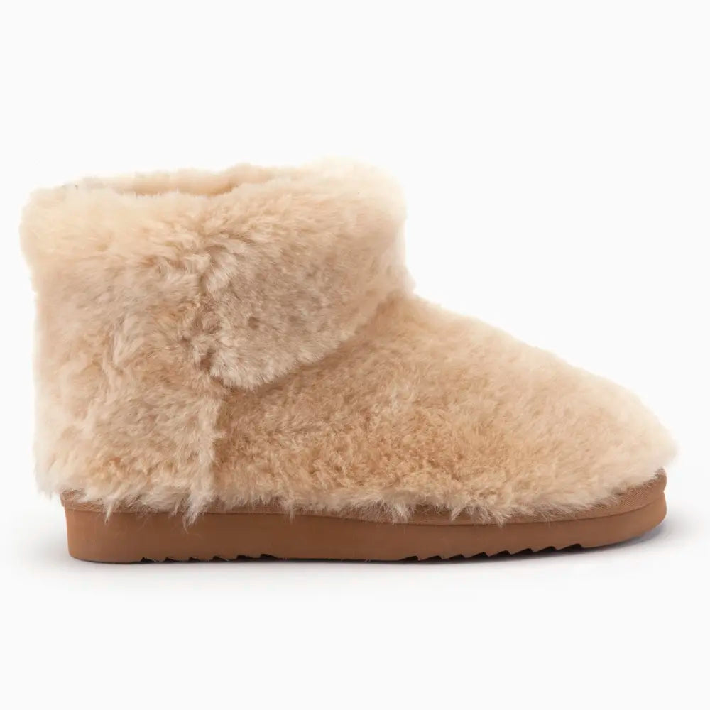 Wallaby Dames Boot Wool Camel
