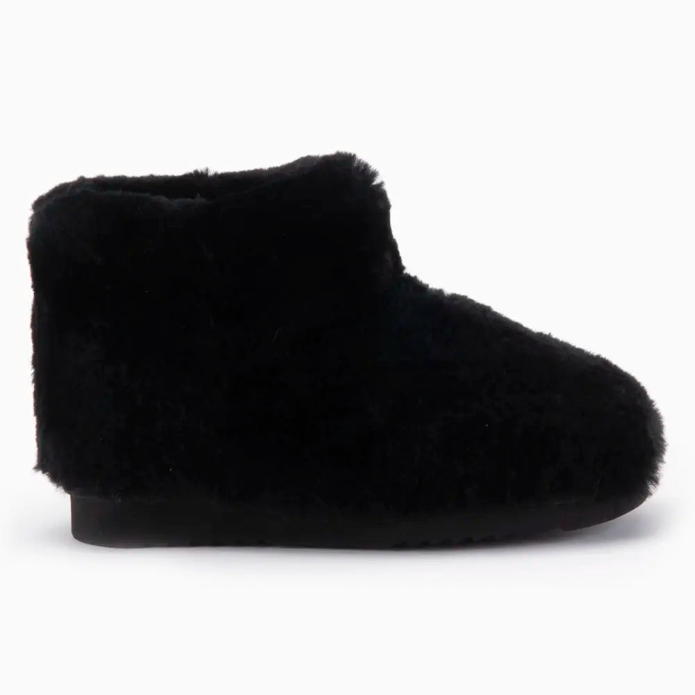 Wallaby Women Boot Wool Black