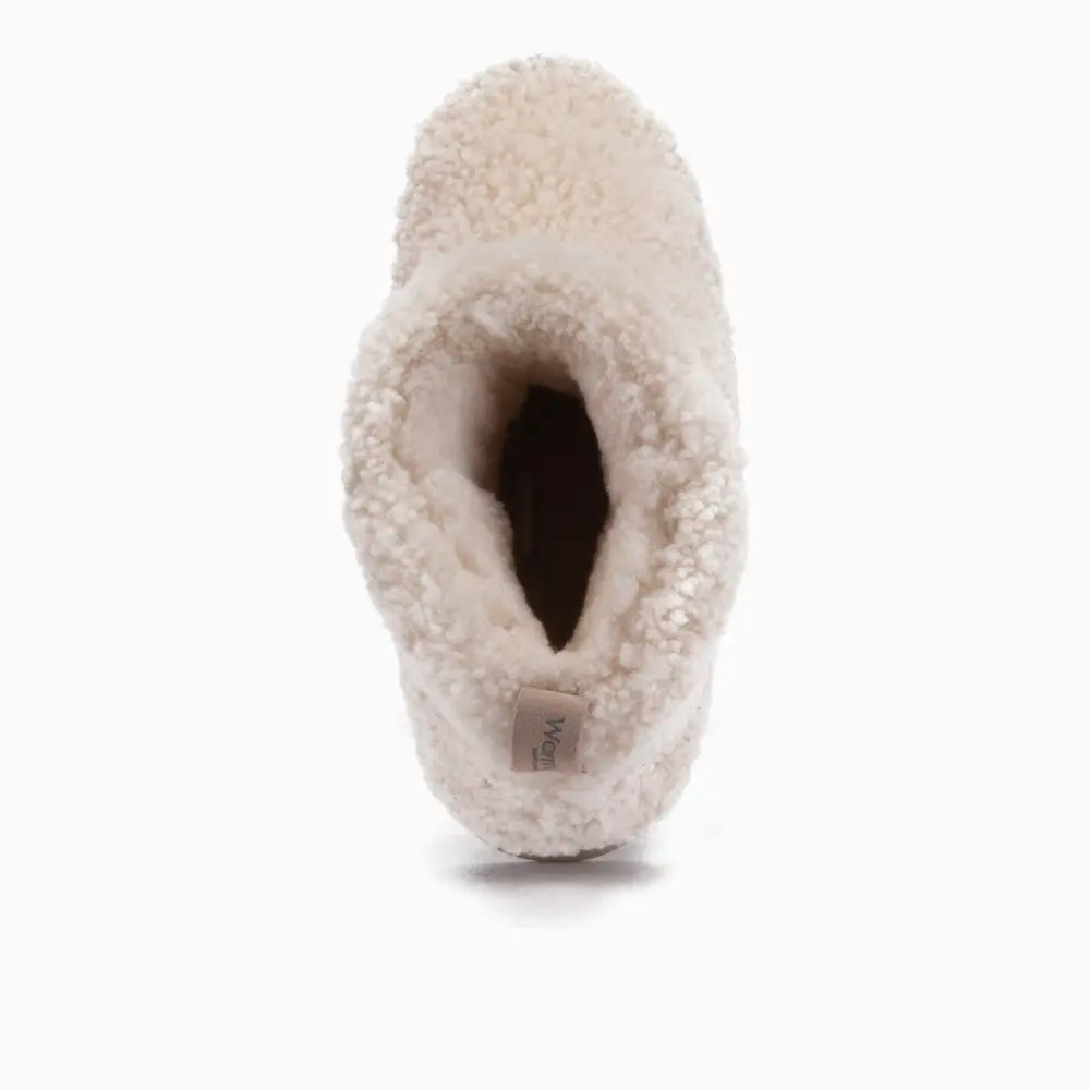 Wallaby Women Boot Curly Wool Ecru 2
