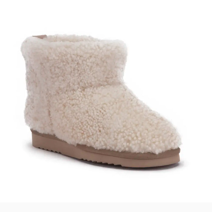 Wallaby Women Boot Curly Wool Ecru thumbnail 1