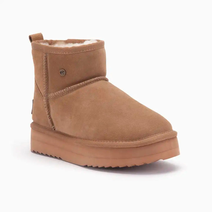 Wallaby suède plateau camel thumbnail 2
