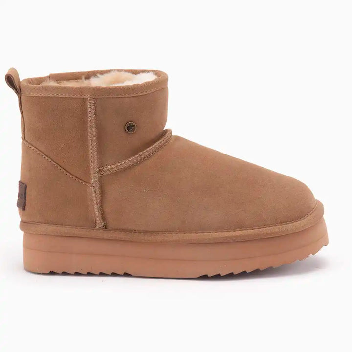 Wallaby suède plateau camel thumbnail