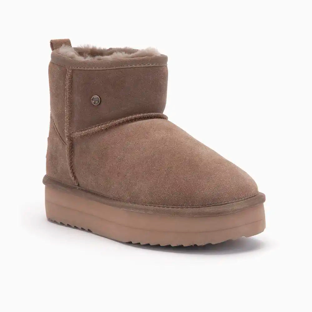 Wallaby suède plateau mud 10