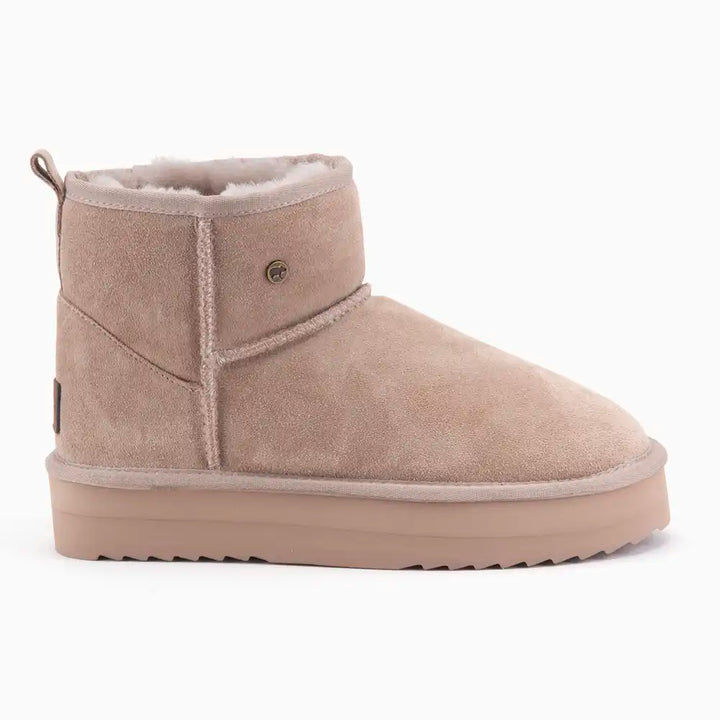 Wallaby suède plateau taupe thumbnail 4