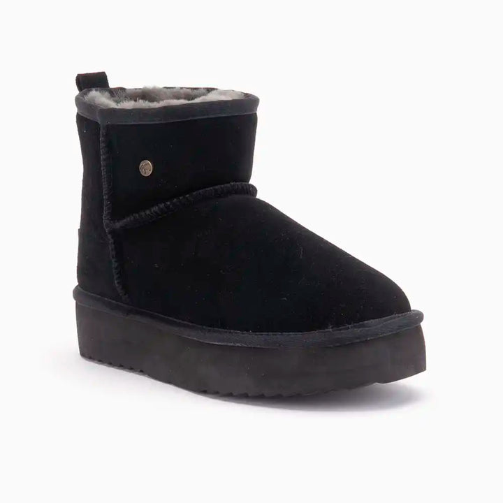 Wallaby suède plateau black thumbnail 3