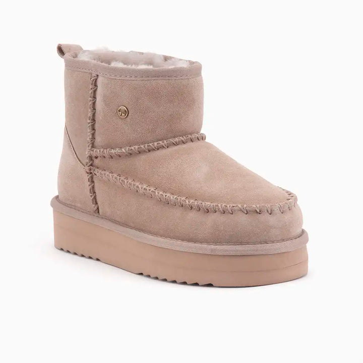 Wallaby suède stitch plateau taupe thumbnail 1