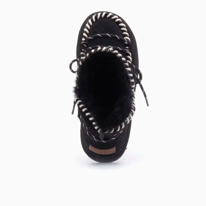 Waturra suede lace boot black thumbnail 1