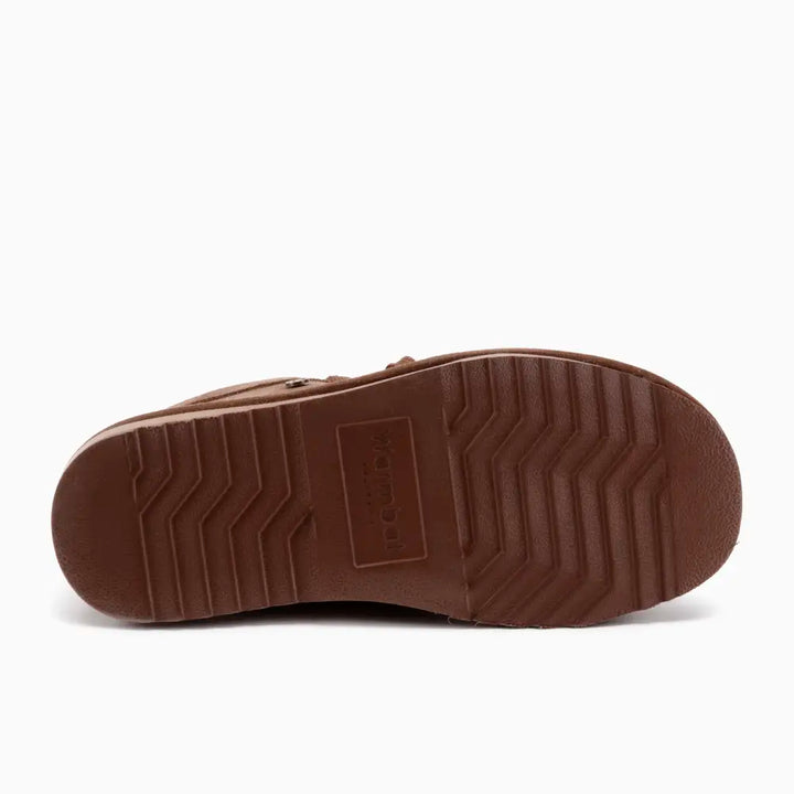 Yeppoon Women Suède Boot Beads Cognac thumbnail 3