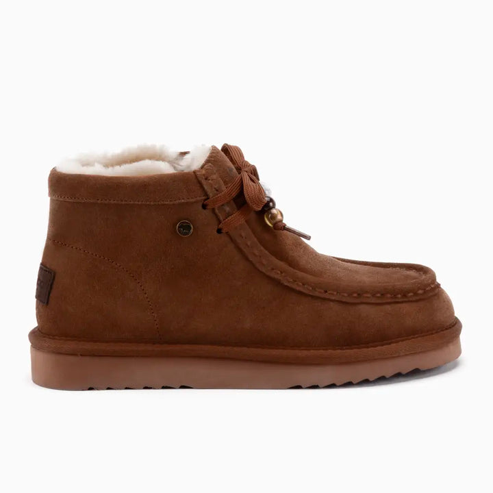 Yeppoon Women Suède Boot Beads Cognac thumbnail