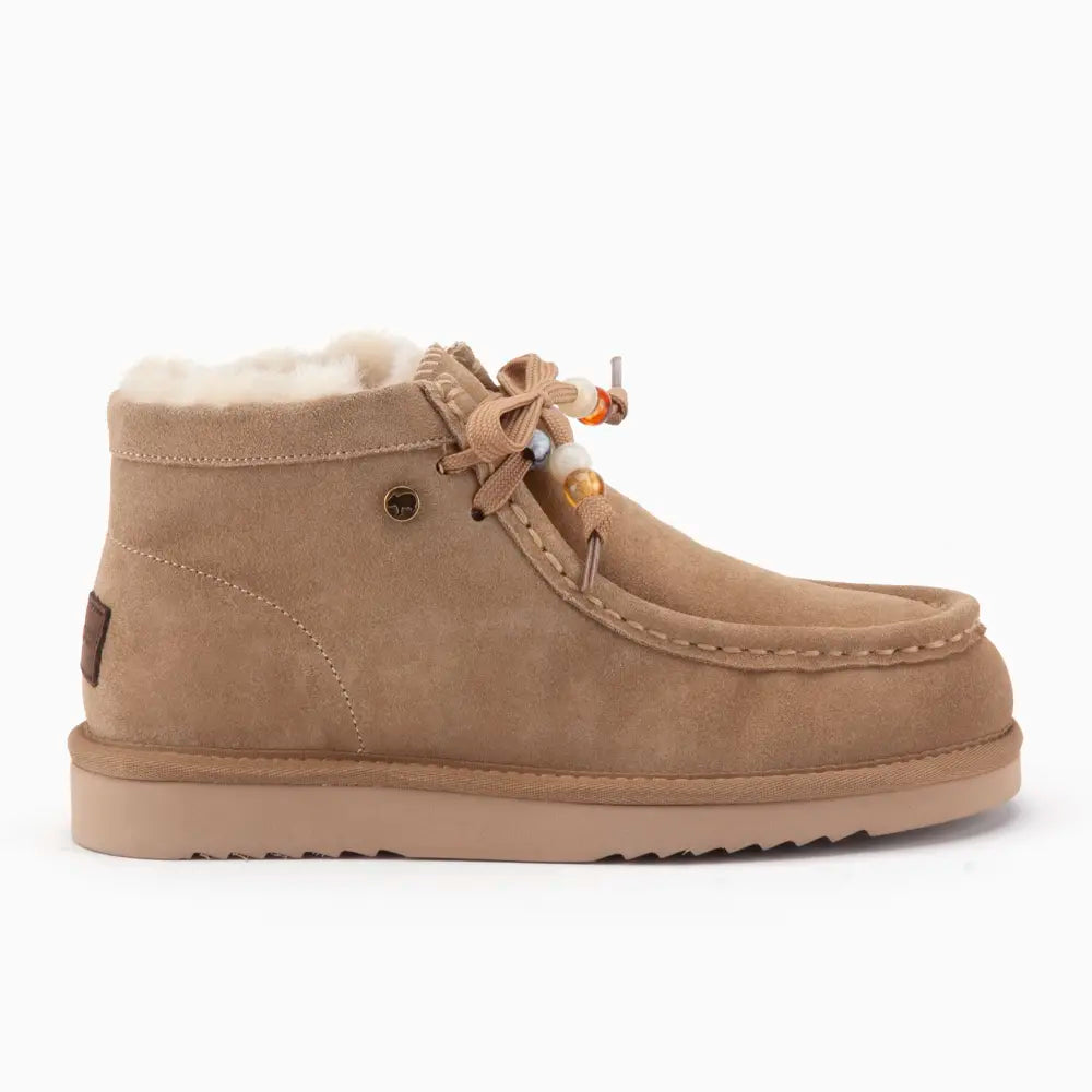 Yeppoon Women Suède Boot Beads Sand
