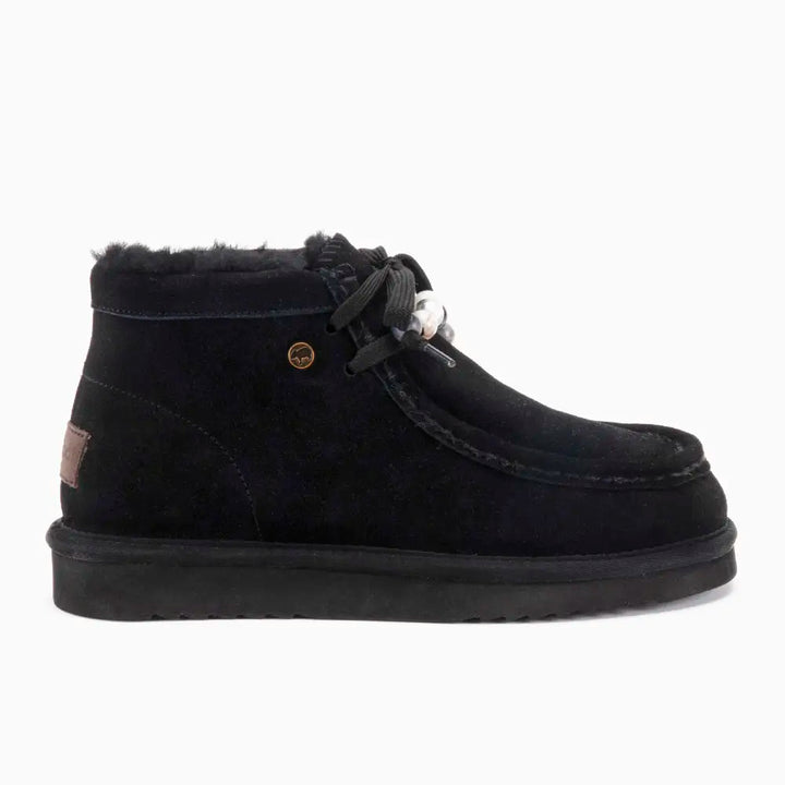 Yeppoon Women Suède Boot Beads Black thumbnail