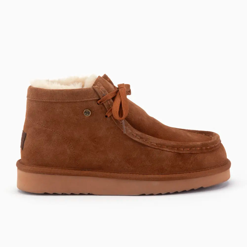 Yeppoon Men Suède Boot Cognac