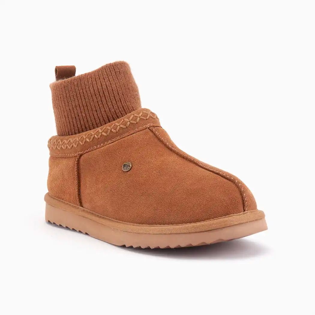 Zanthus suède cuff cognac 1