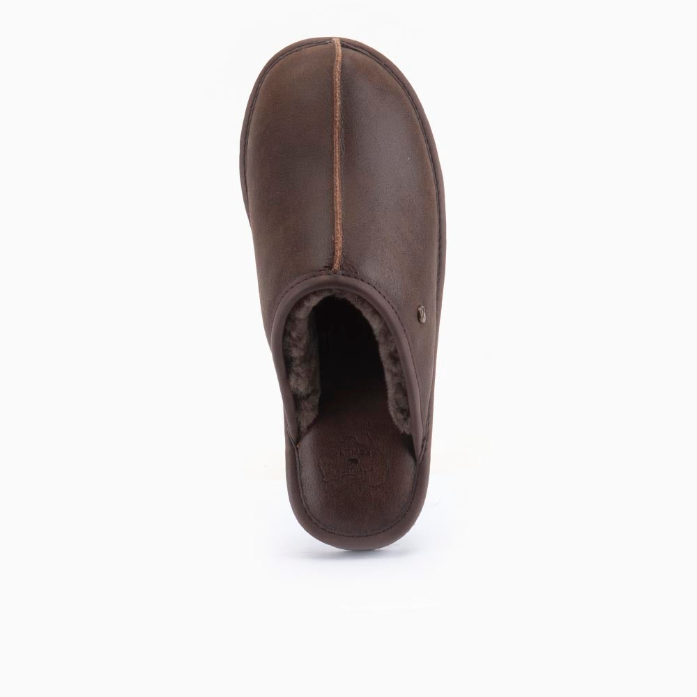 Barron cracked leather brown 1
