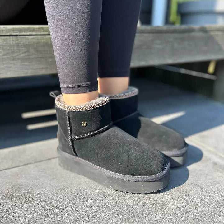 Wallaby suède plateau tape black thumbnail 1